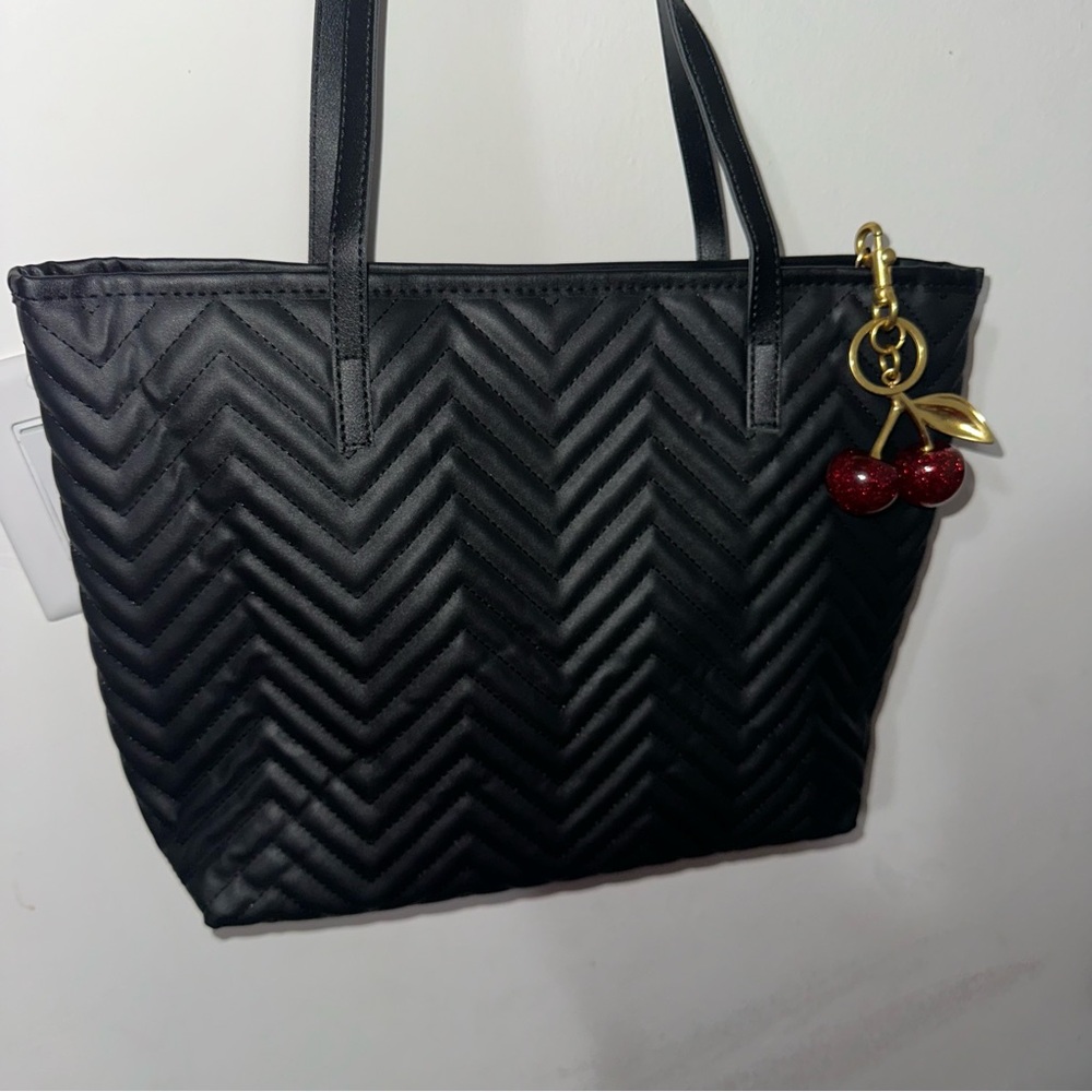 ✨ Brand New ✨ FREE 🍒 Charm Elegant Large Capacity Business Tote Bag PU Leather